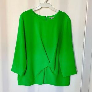 COS Size 12 Crepe top with front twist